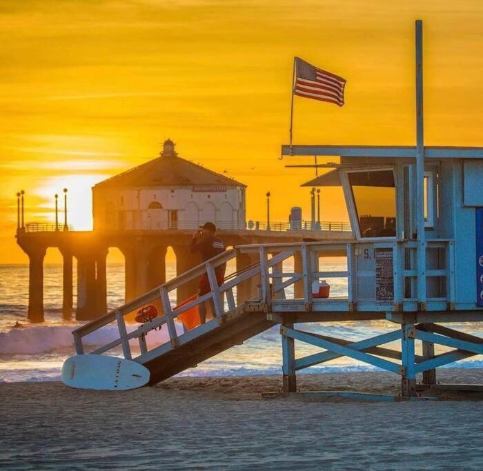 Brand New Ocean-View Beach Home Steps To The Sand! แมนฮัตตันบีช ภายนอก รูปภาพ